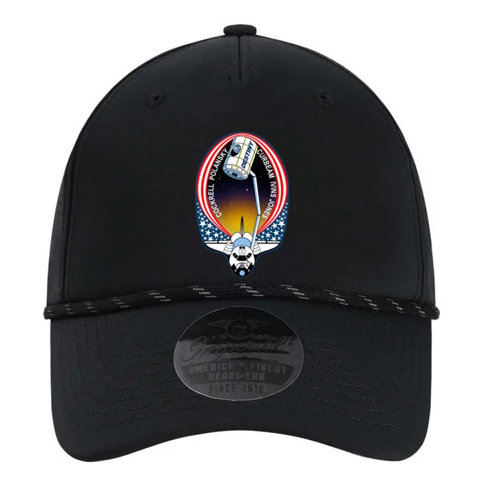 STS-98 Mission Patch Space Shuttle Atlantis Performance The Dyno Cap