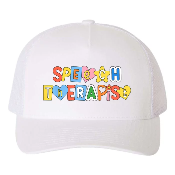 Speech Therapy Speech Language Pathologist Therapist SLP Yupoong Adult 5-Panel Trucker Hat