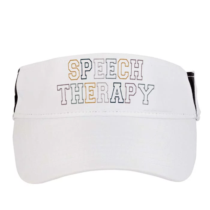 Speech Therapy Speech Language Pathologist Therapist Adult Drive Performance Visor