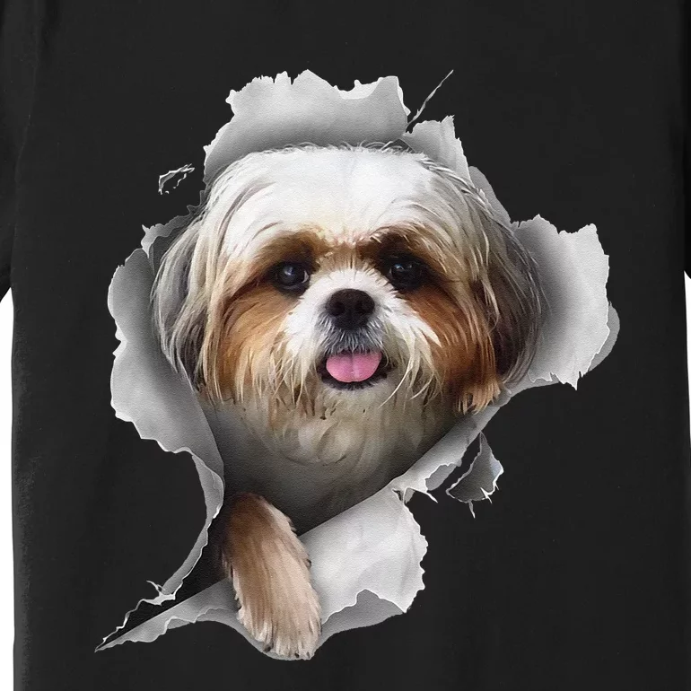 Shih Tzu Shih Tzu Dog Gift Shih Tzu Lover Premium T-Shirt