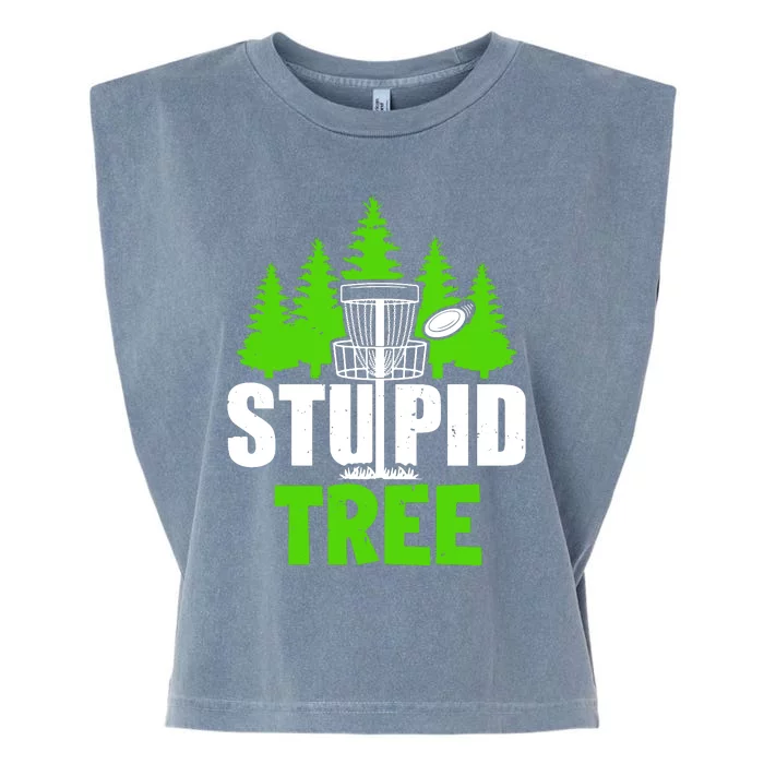 Stupid Tree Garment-Dyed Women's Muscle Tee