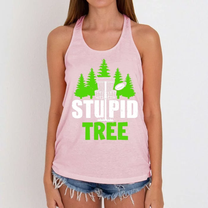 Stupid Tree Women's Knotted Racerback Tank