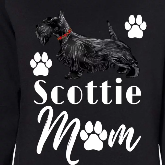 Scottish Terrier Scottie Dog Mom Gift Womens California Wash Sweatshirt