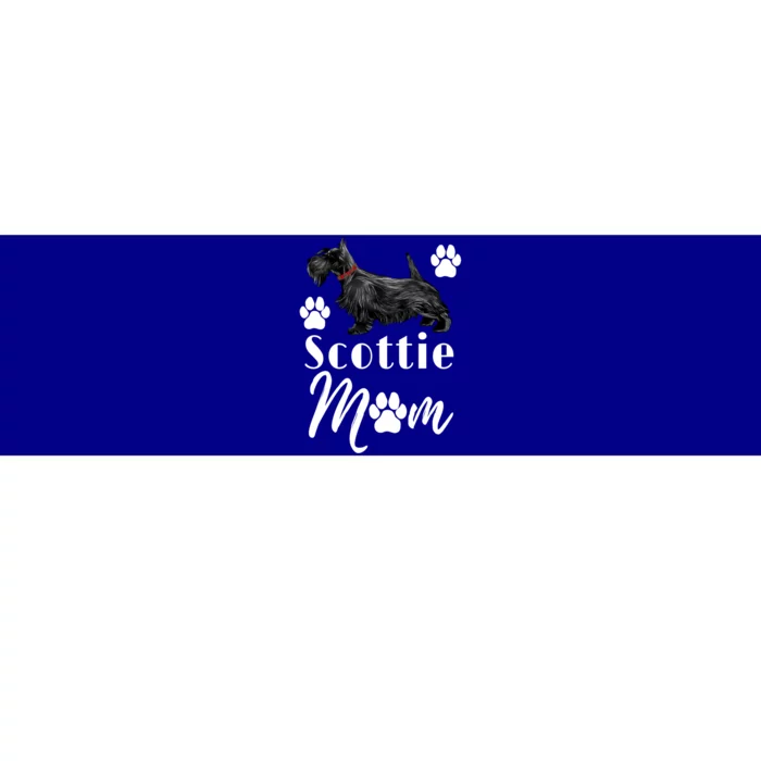 Scottish Terrier Scottie Dog Mom Gift Bumper Sticker