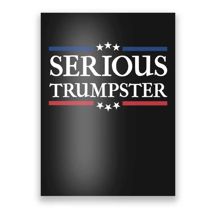 Serious Trumpster Poster