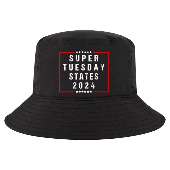 Super Tuesday States 2024 Vote American Elections Cool Comfort Performance Bucket Hat