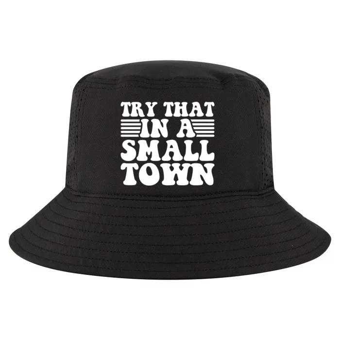 Small Town Cool Comfort Performance Bucket Hat