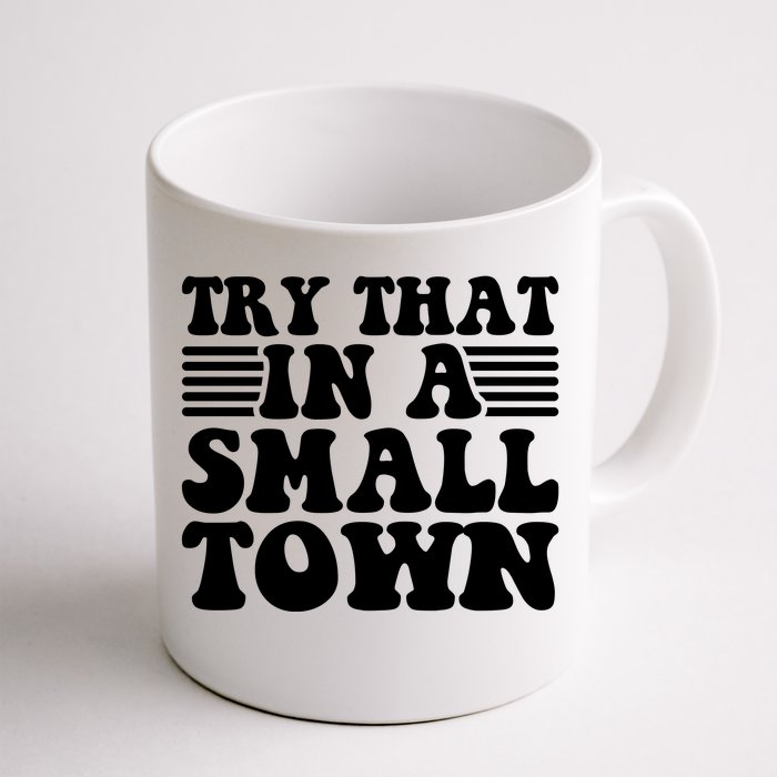 Small Town Front & Back Coffee Mug