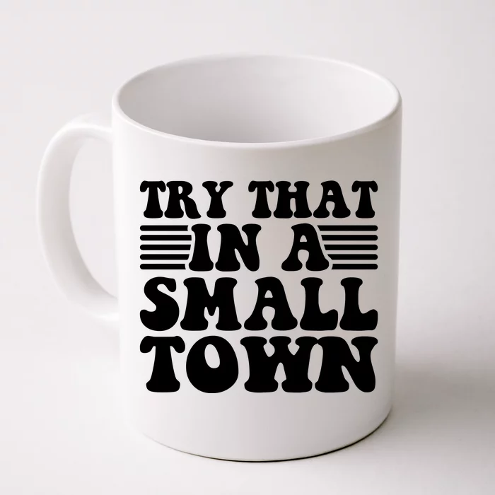 Small Town Front & Back Coffee Mug