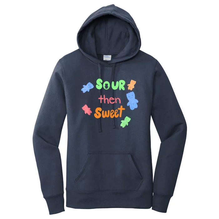 Sour Then Sweet Sour Candy Patch Women's Pullover Hoodie