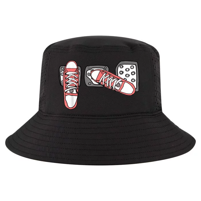 Save The Stick Funny Manual Transmission Three Pedals Car Cool Comfort Performance Bucket Hat