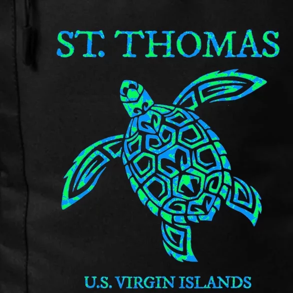 St Thomas Sea Turtles Usvi Vacation Souvenir Daily Commute Backpack