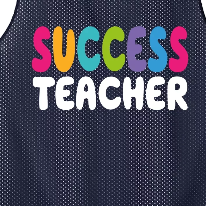 Success Teacher Mesh Reversible Basketball Jersey Tank