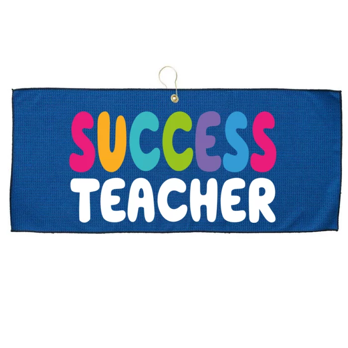 Success Teacher Large Microfiber Waffle Golf Towel