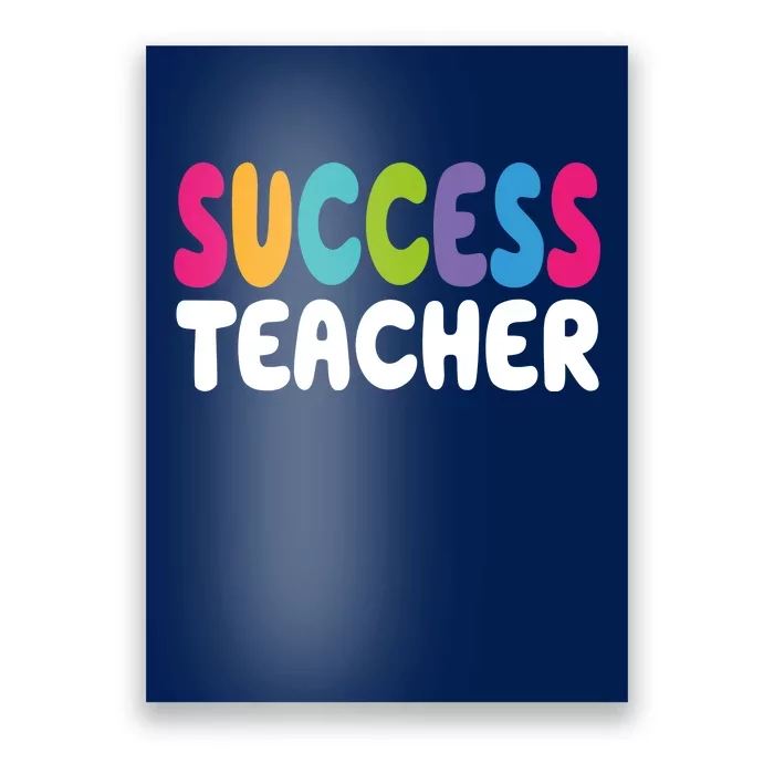 Success Teacher Poster