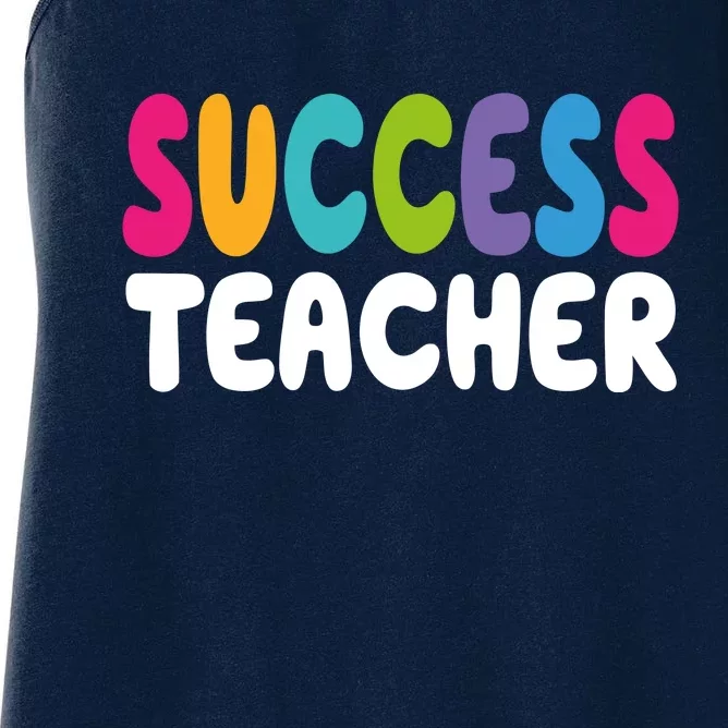 Success Teacher Women's Racerback Tank