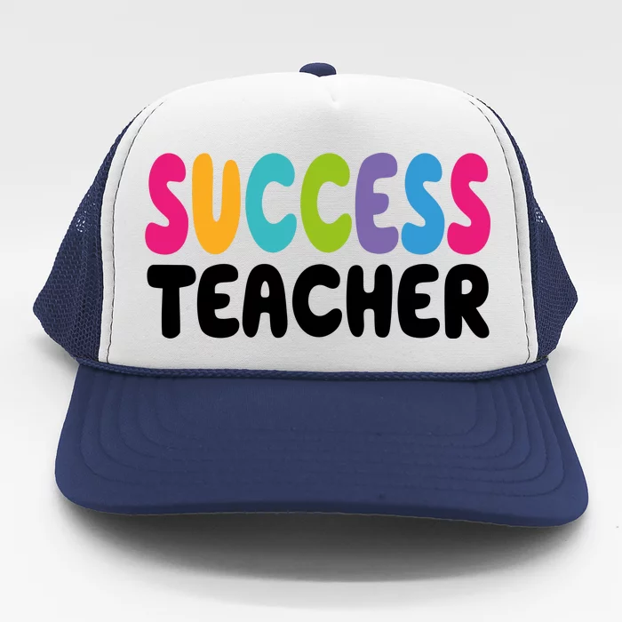 Success Teacher Trucker Hat