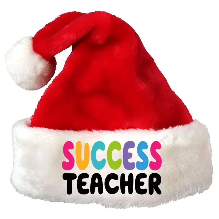 Success Teacher Premium Christmas Santa Hat