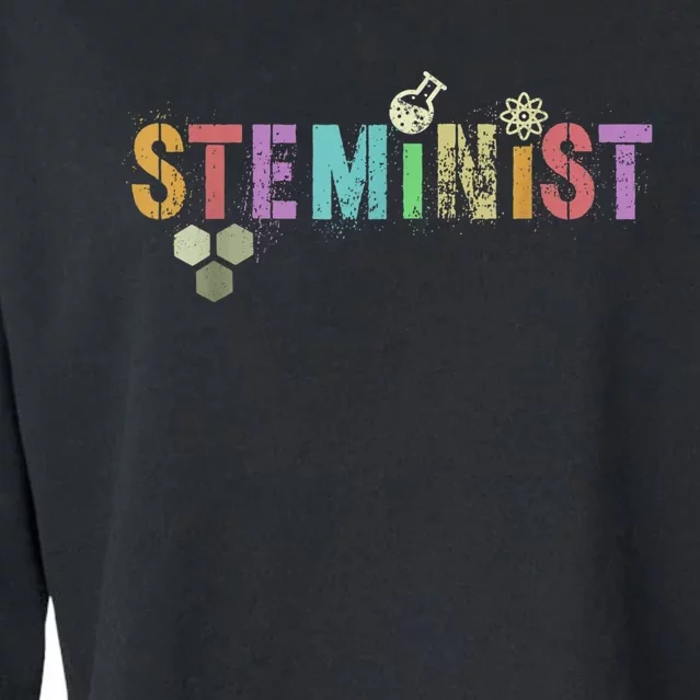 STEMINIST Technology Student Cropped Pullover Crew