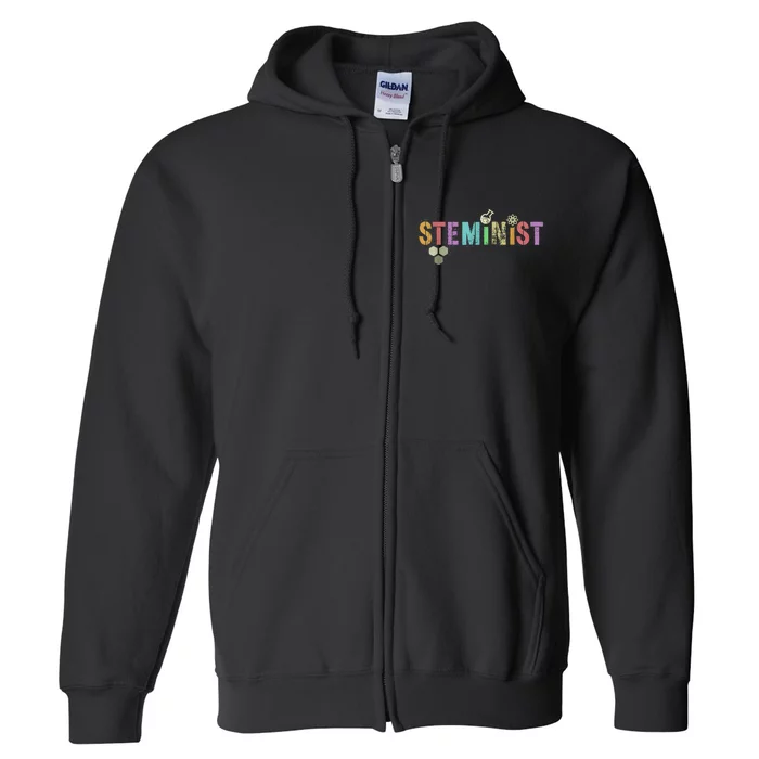 STEMINIST Technology Student Full Zip Hoodie