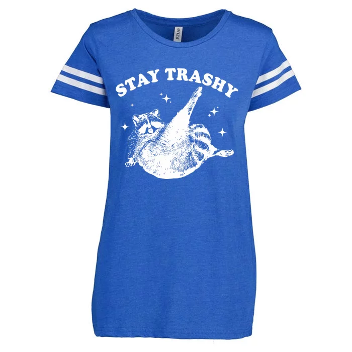 Stay Trashy Enza Ladies Jersey Football T-Shirt