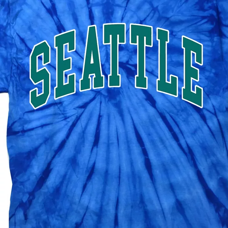 Seattle Text Tie-Dye T-Shirt