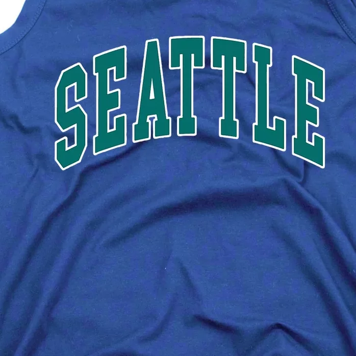 Seattle Text Tank Top