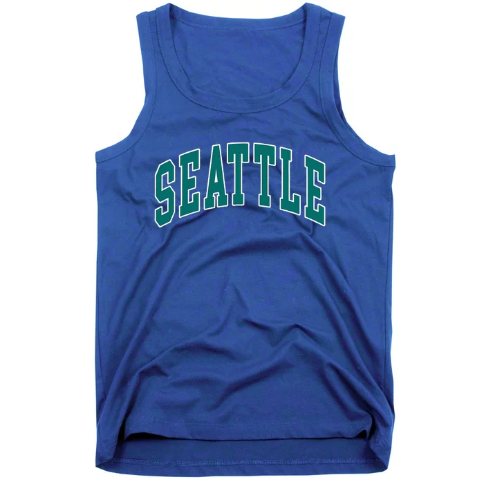 Seattle Text Tank Top