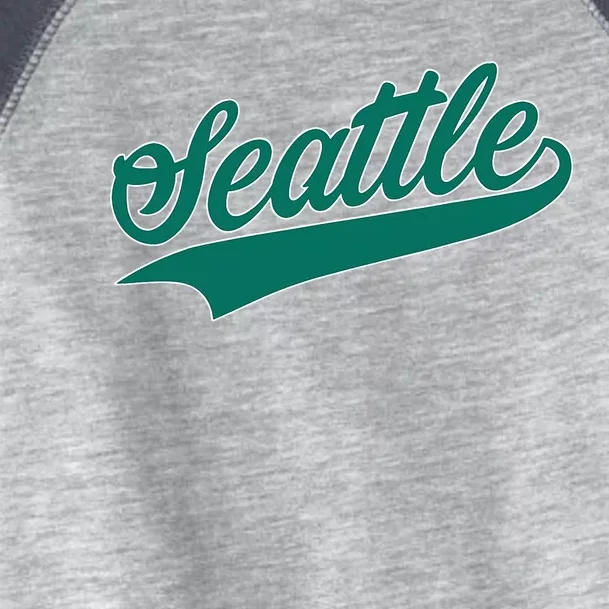 Seattle Text Toddler Fine Jersey T-Shirt