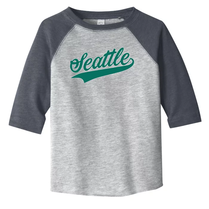 Seattle Text Toddler Fine Jersey T-Shirt