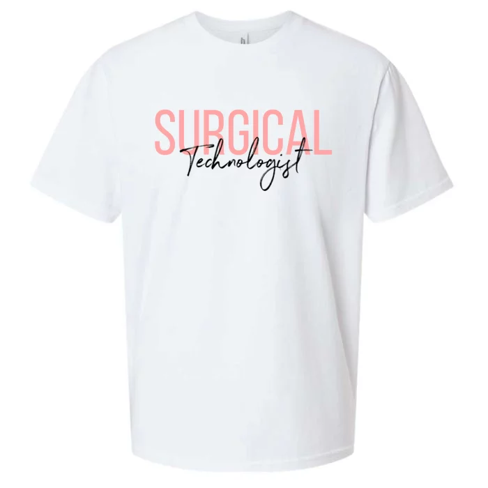 Surgical Technologist Scrub Tech Meaningful Gift Sueded Cloud Jersey T-Shirt