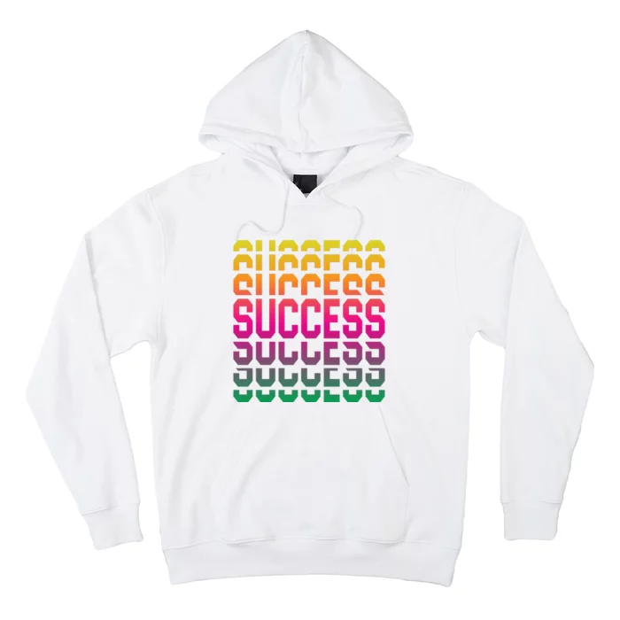 Success Typography Hoodie