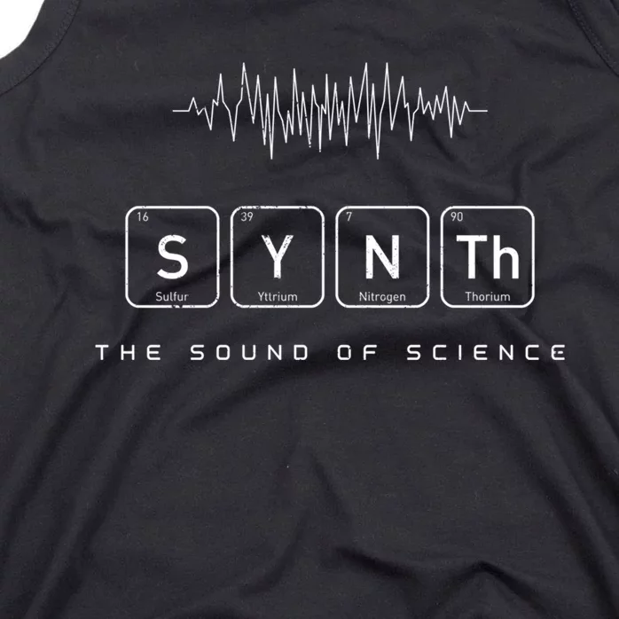 Synth The Sound Of Science Tank Top