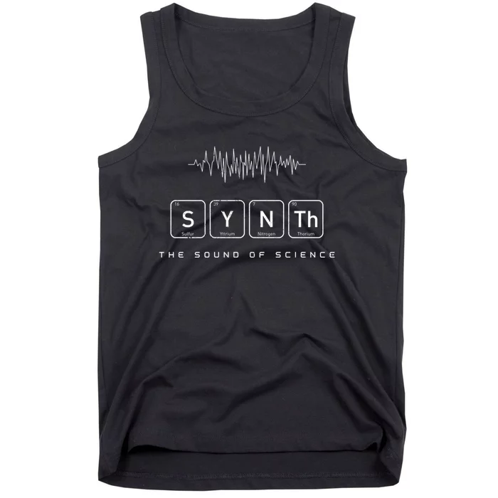 Synth The Sound Of Science Tank Top