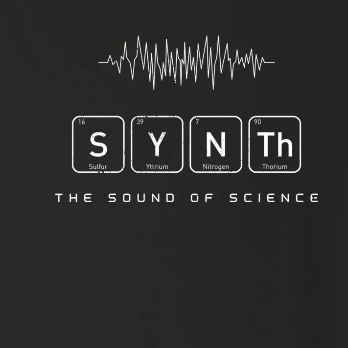 Synth The Sound Of Science Toddler Long Sleeve Shirt