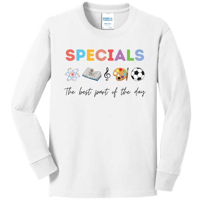 Specials Teacher Squad Kids Long Sleeve Shirt