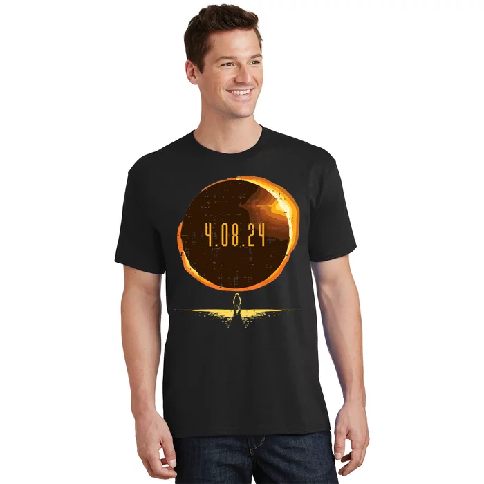 Sun Total Solar Eclipse 2024 Totality April 8 T-Shirt