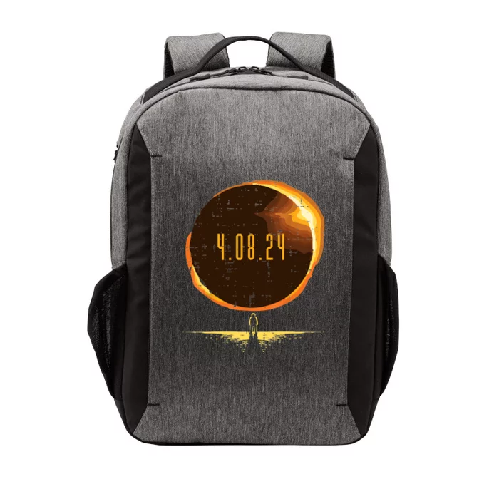 Sun Total Solar Eclipse 2024 Totality April 8 Vector Backpack