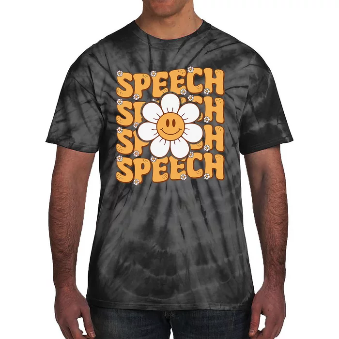 Speech Therapy Speech Language Pathologist Therapist Tie-Dye T-Shirt