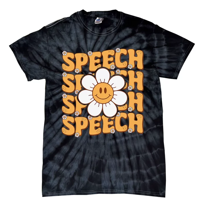 Speech Therapy Speech Language Pathologist Therapist Tie-Dye T-Shirt