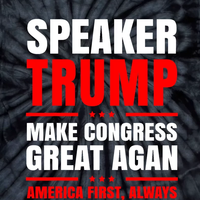 Speaker Trump | Speaker Of The House Tie-Dye T-Shirt