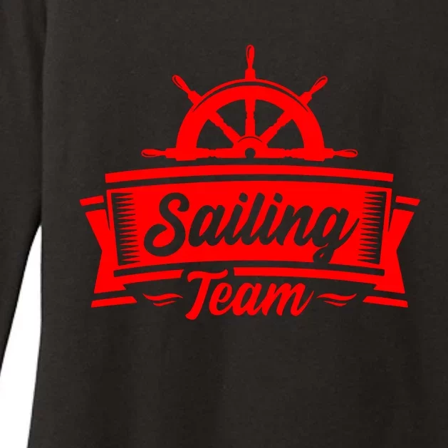 Sailing Team Womens CVC Long Sleeve Shirt