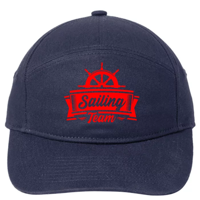 Sailing Team 7-Panel Snapback Hat