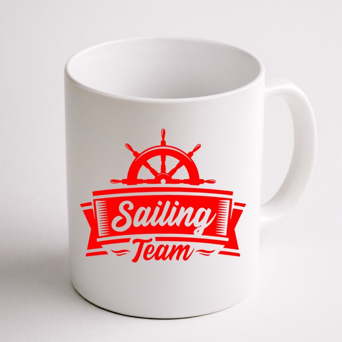 Sailing Team Front & Back Coffee Mug