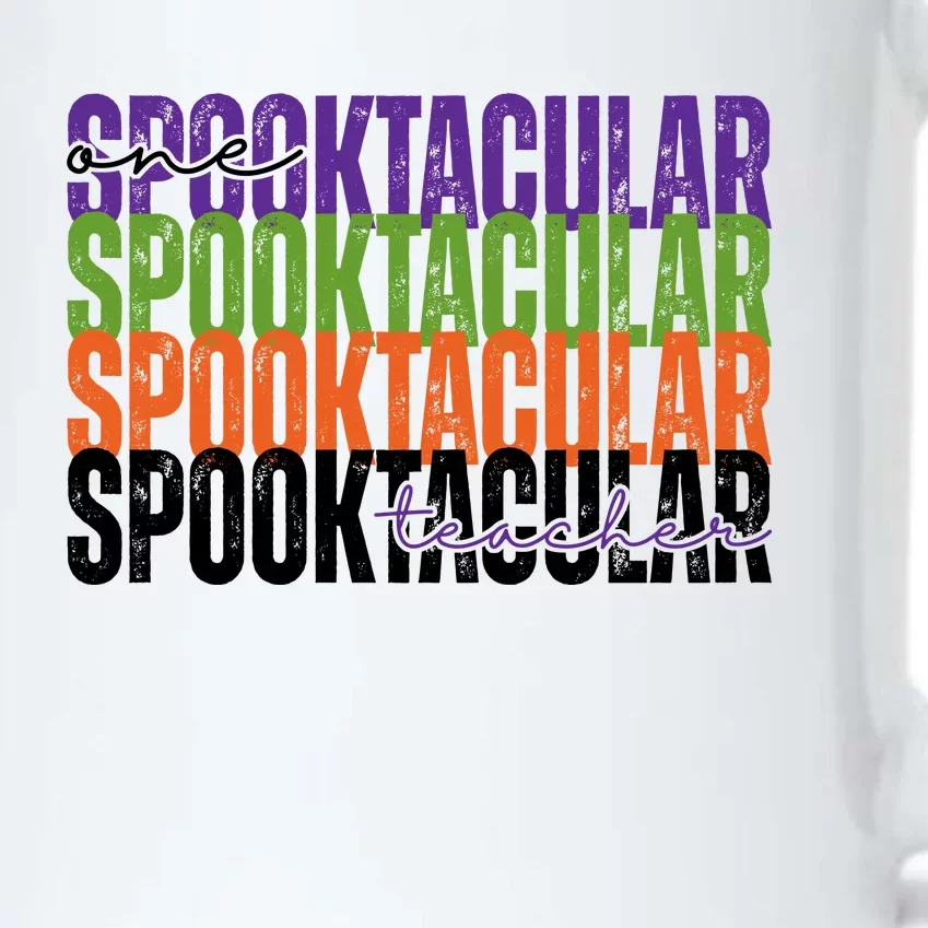 Sppoktacular Teacher Black Color Changing Mug