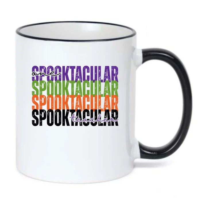 Sppoktacular Teacher Black Color Changing Mug