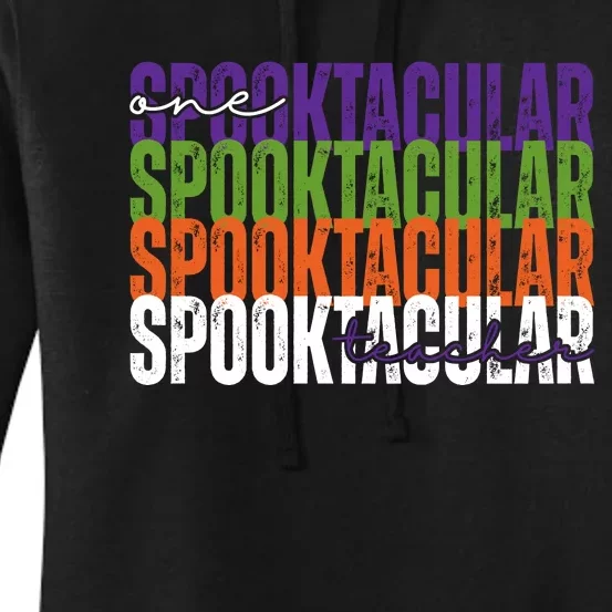 Sppoktacular Teacher Women's Pullover Hoodie