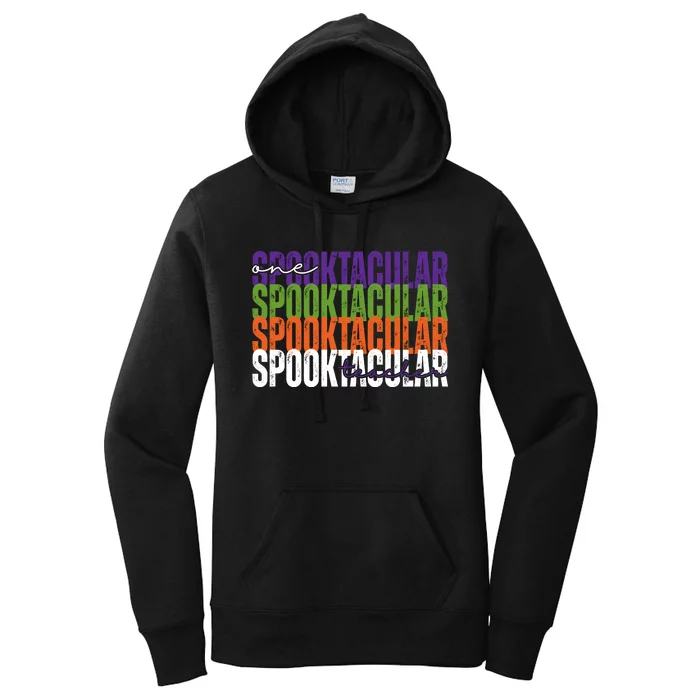 Sppoktacular Teacher Women's Pullover Hoodie