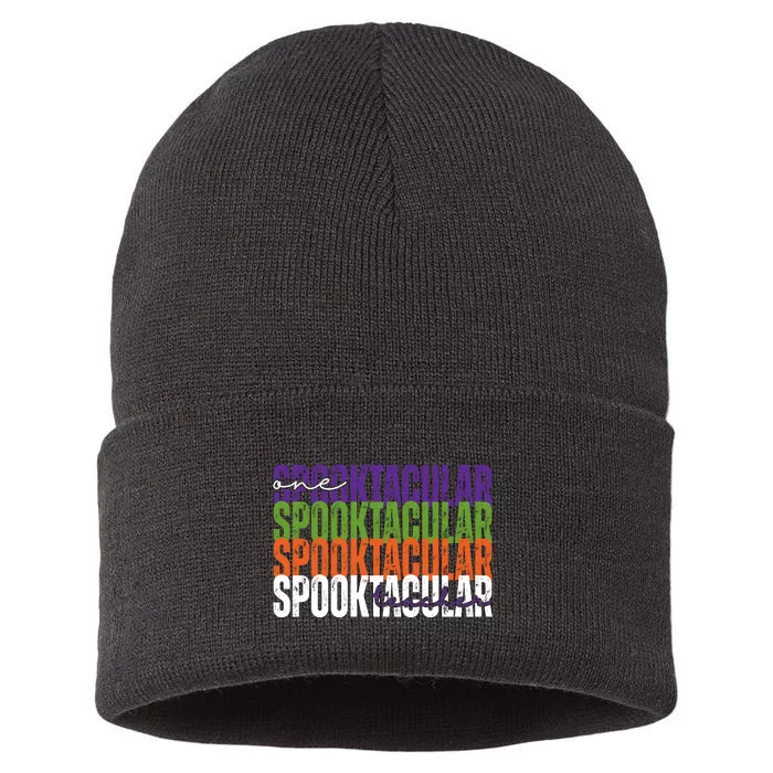 Sppoktacular Teacher Sustainable Knit Beanie