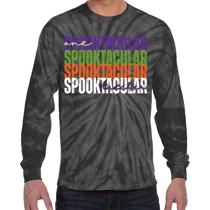 Sppoktacular Teacher Tie-Dye Long Sleeve Shirt